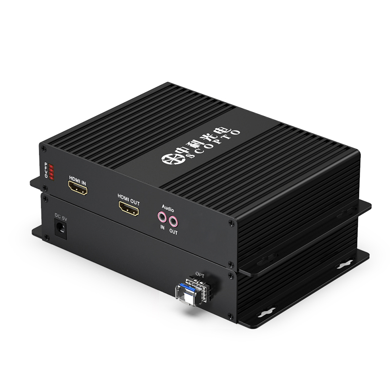 1路HDMI非壓縮光端機(jī) LC接口 +音頻+環(huán)出